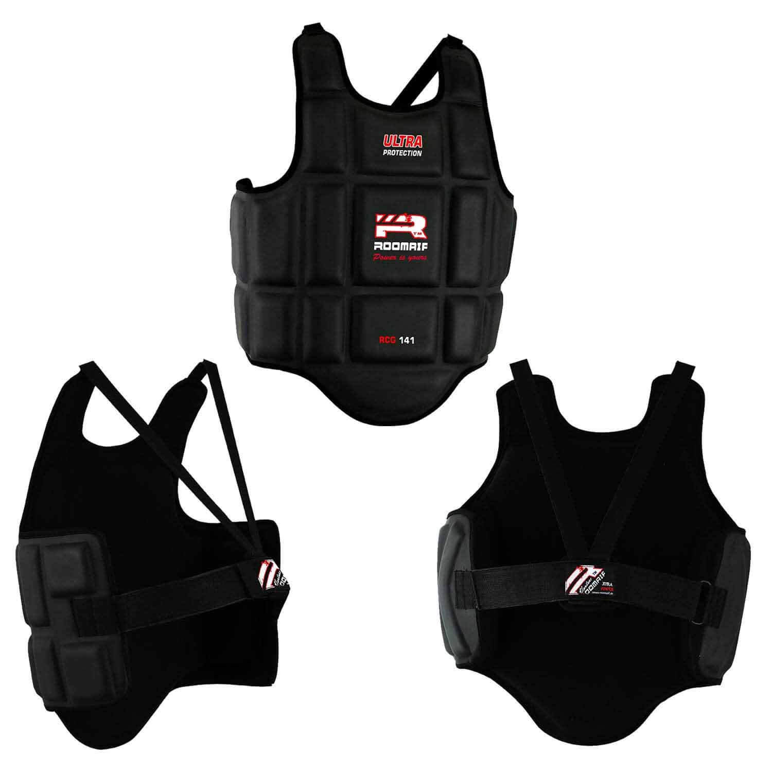 ROOMAIF FEROCIOUS CHEST PROTECTION BLACK