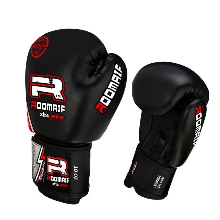 ROOMAIF HAWKISH BOXING GLOVES BLACK