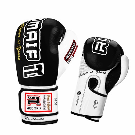 ROOMAIF FEROCIOUS BOXING GLOVES BLACK/WHITE