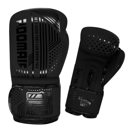 ROOMAIF EXTREME PRO BOXING GLOVES BLACK