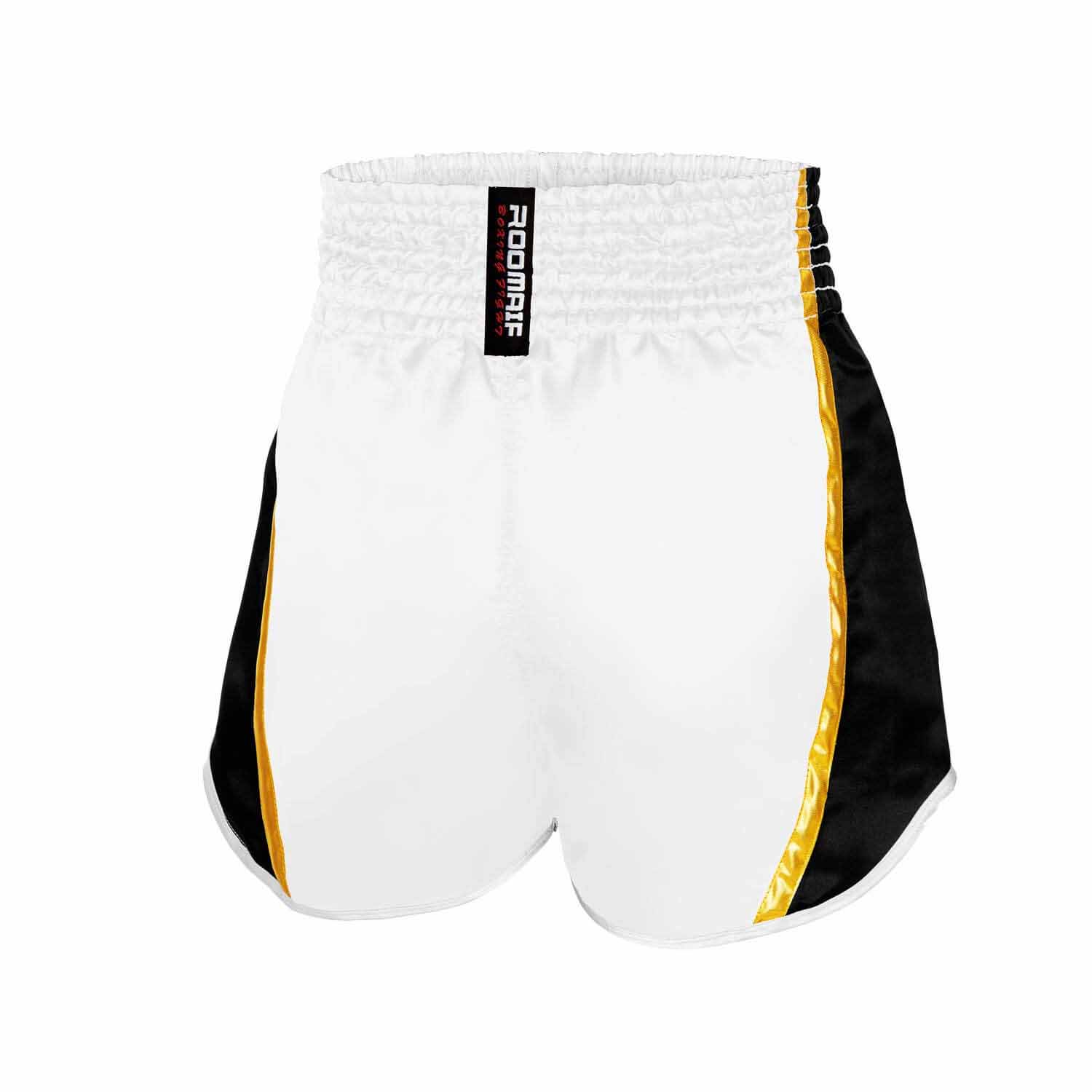 ROOMAIF VICTORY BOXING SHORTS (LADIES) YELLOW/BLACK