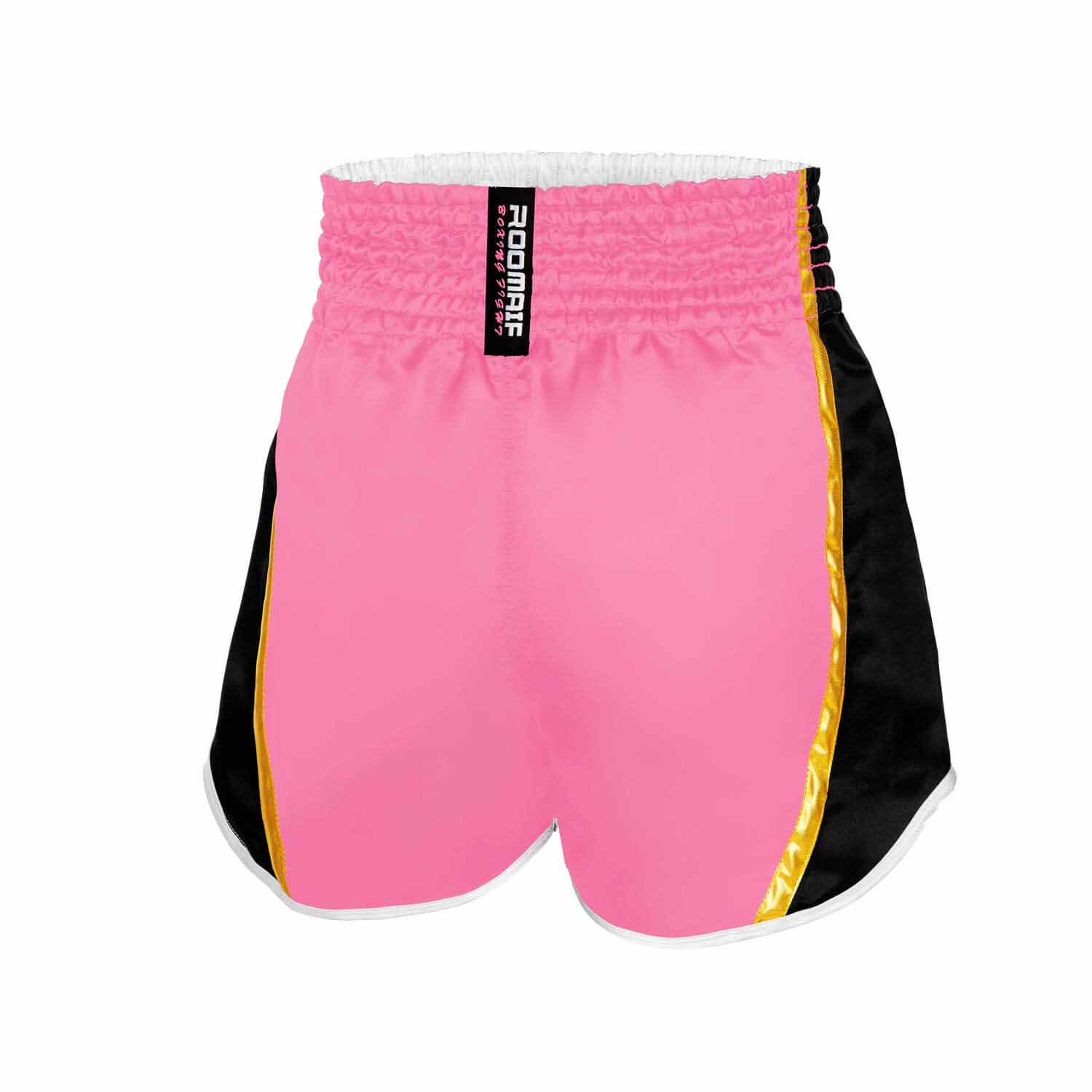 ROOMAIF VICTORY BOXING SHORTS (LADIES) PINK/BLACK