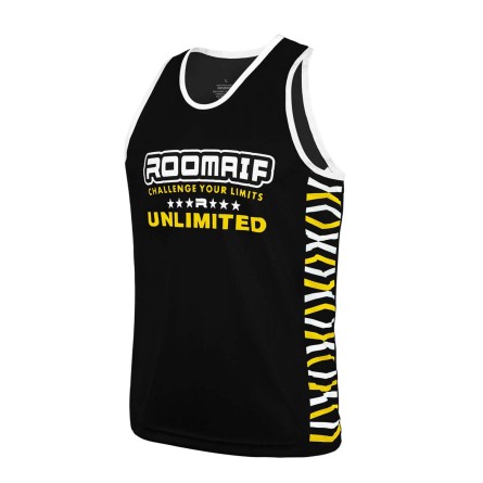 ROOMAIF HAWKISH BOXING VEST BLACK