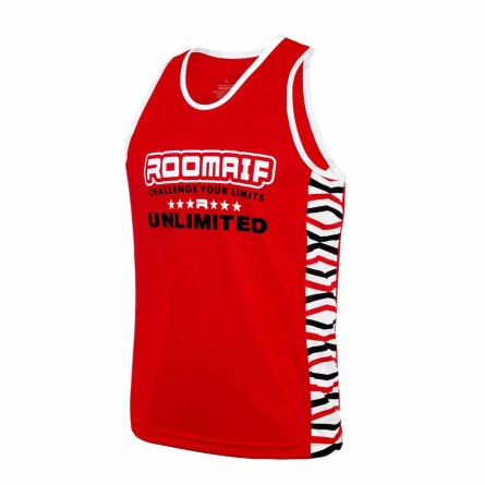 ROOMAIF HAWKISH BOXING VEST RED