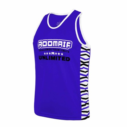 ROOMAIF HAWKISH BOXING VEST BLUE