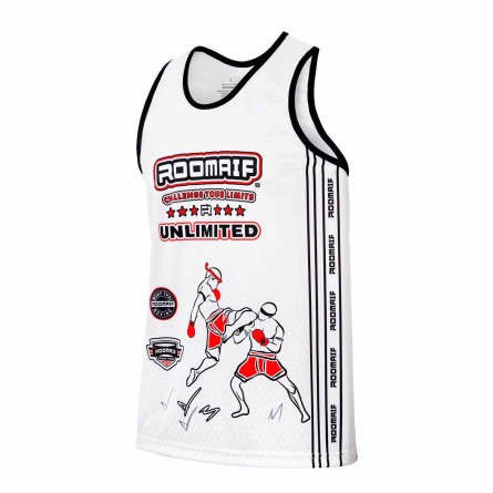 ROOMAIF SPAR BOXING VEST WHITE