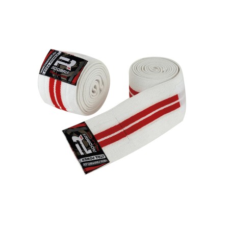 ROOMAIF SUPERMACY KNEE WRAPS RED/WHITE