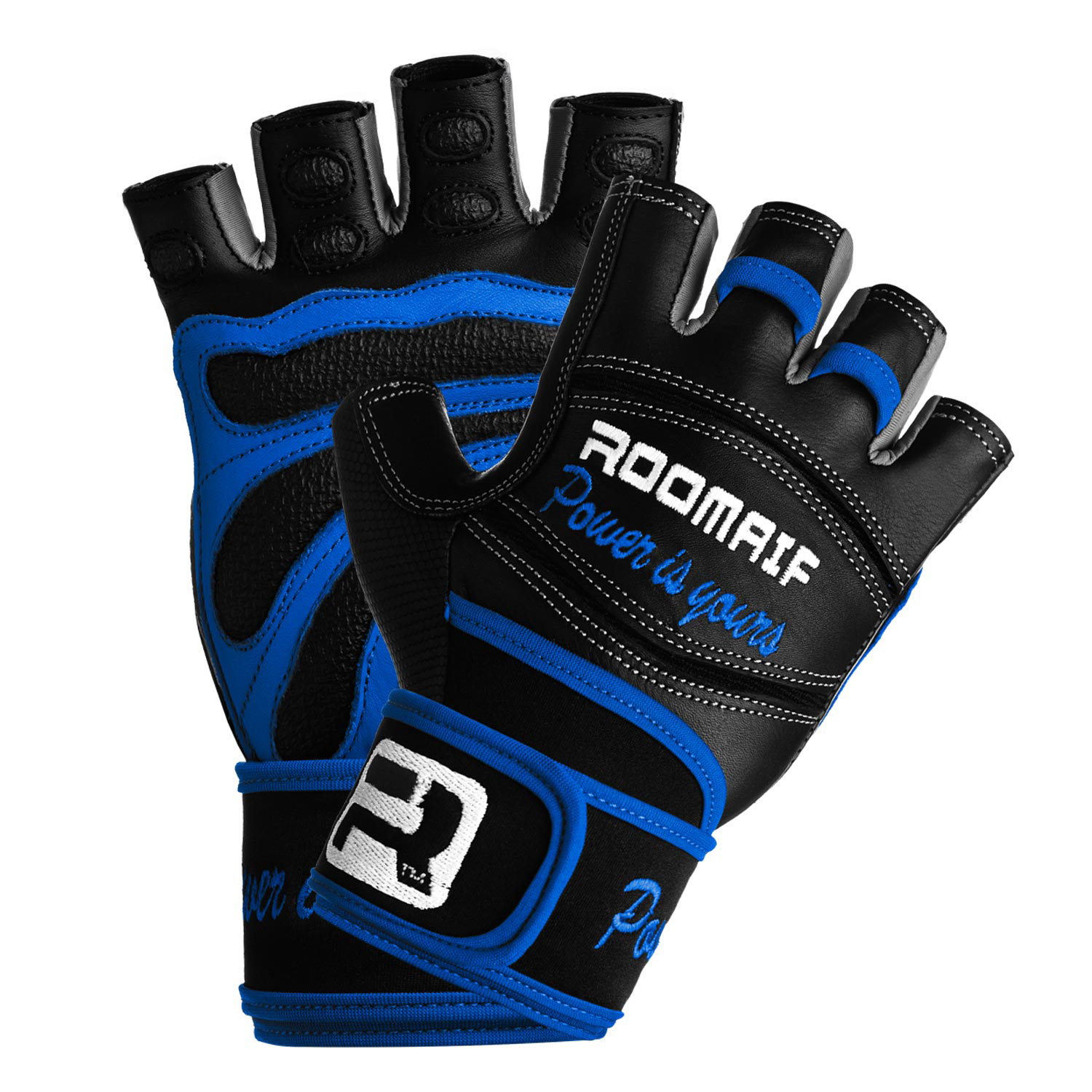 ROOMAIF STRENGTH​ FITNESS GLOVES BLUE/BLACK