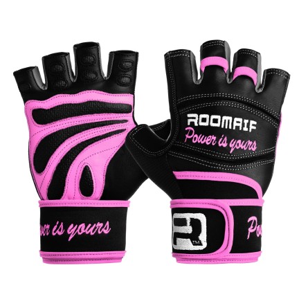 ROOMAIF STRENGTH​ FITNESS GLOVES PNK