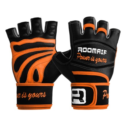 ROOMAIF STRENGTH​ FITNESS GLOVES ORANGE