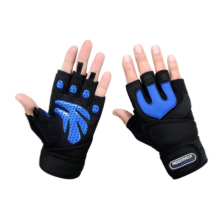 ROOMAIF POTENT FITNESS GLOVES BLUE/BLACK