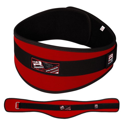 ROOMAIF SUPERMACY WEIGHT LIFTING BELT RED/BLACK