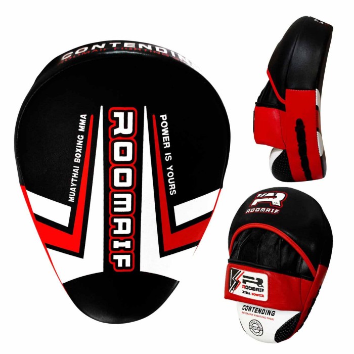 ROOMAIF CONTENDING FOCUS PADS RED/BLACK
