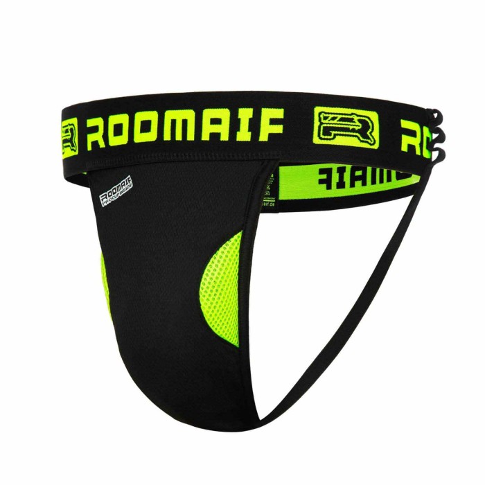 ROOMAIF HAWKISH GROIN GUARD BLACK/GREEN