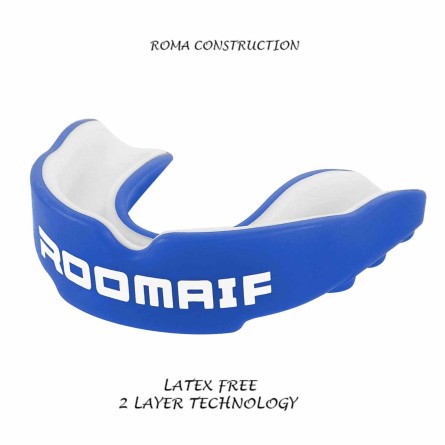 ROOMAIF Gel Mouth Guard Mouth Protection & Case Gum Shield Boxing MMA Rugby CA 