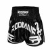ROOMAIF RDIG MUAY THAI SHORTS BLACK/WHITE