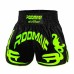 ROOMAIF RDIG MUAY THAI SHORTS FL.GREEN/BLACK