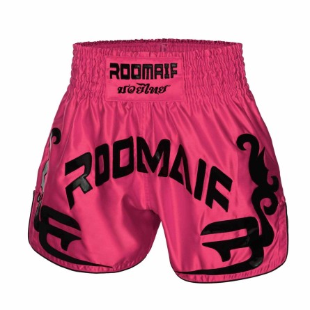 ROOMAIF RDIG MUAY THAI SHORTS PINK/BLACK