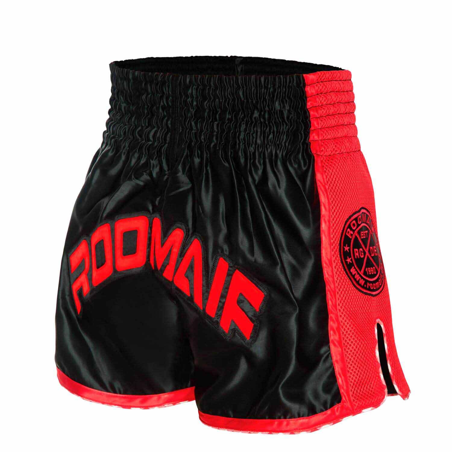 ROOMAIF VICTORY MUAY THAI SHORTS RED/BLACK